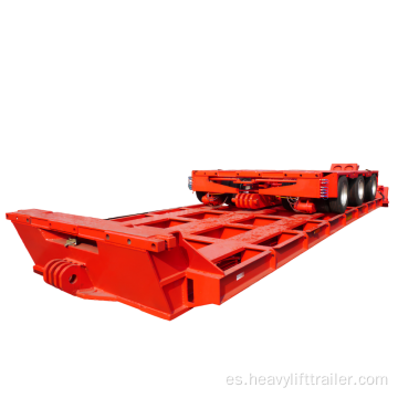 Tráiler de transportador hidráulico modular de alta calidad para la venta